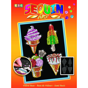 Набор для творчества Sequin Art Orange Ice Creams 25х34 см (SA1504) в Харькове
