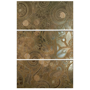 Плитка STN Ceramica Decorado Sirena Marron-B 25х50 см 25*50 см