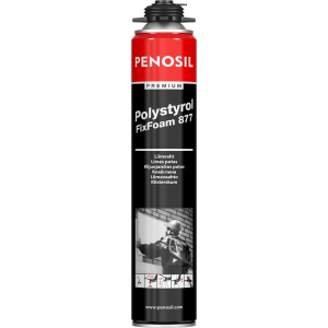 Пістолетна монтажна клей-піна Penosil Premium Polystyrol FixFoam 877 750 мл (A3781) в Харкові