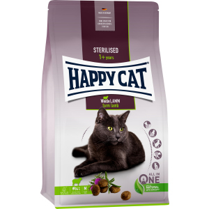 Сухий корм Happy Cat Sterilised Weide Lamm для дорослих стерилізованих кішок зі смаком ягняти 10 кг (70586 / 4001967140712) в Харкові