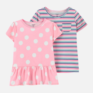 Футболка Carters 3L556410 122 см 2 шт 998 ASST Assorted-ST (194135078741) лучшая модель в Харькове