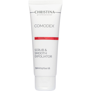 Выравнивающий скраб-эксфолиатор Christina Comodex Scrub & Smooth Exfoliator 75 мл (7290100366264) лучшая модель в Харькове