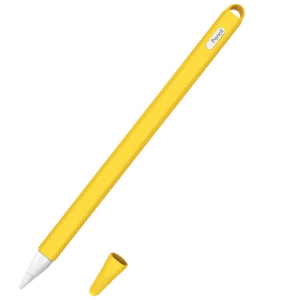 Чохол TPU Goojodoq Hybrid Ear для стілуса Apple Pencil 2 Yellow краща модель в Харкові