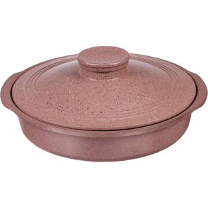 Сковородка с ручками и крышкой GF Champion Stone Granit Series 280 мм (SGS00006) в Харькове