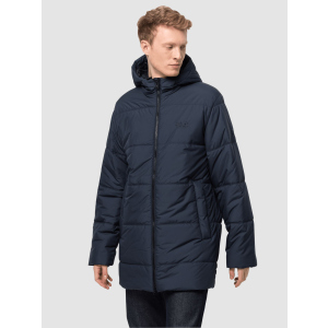 Пуховик синтетичний Jack Wolfskin North York Jacket M 1206381-1010 L Темно-синій (4060477927046) ТОП в Харкові