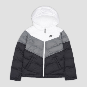 Куртка детская Nike U Nsw Synthetic Fill Jacket CU9157-103 122-128 (XS) Белая с серо-черным (194496083989)
