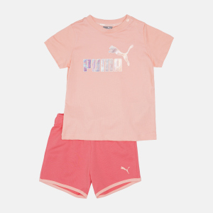 Спортивний костюм дитячий Puma Minicats Set 58662226 86 см Apricot Blush (4063697350823) ТОП в Харкові