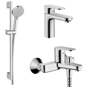 Набор смесителей Hansgrohe Vernis Blend 71551112 (71551000+71440000+26275000) рейтинг