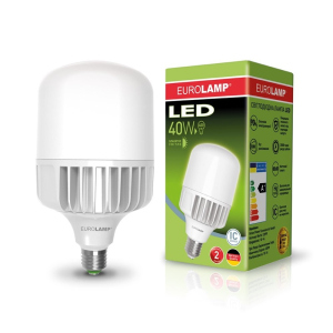 EUROLAMP LED Лампа надпотужна 40W E40 6500K краща модель в Харкові