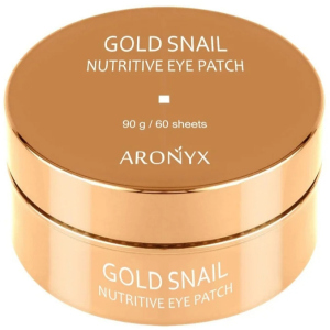 Гидрогелевые патчи для глаз Medi Flower Aronyx Gold Snail Nutritive Eye Patch с муцином улитки и золотом 60 шт (8809460461015) в Харькове