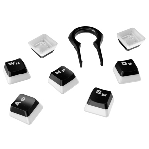 Набір ковпачків для механічних клавіатур HyperX Pudding Keycaps (HKCPXA-BK-RU/G) краща модель в Харкові