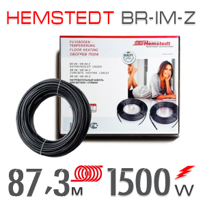 Нагревательный кабель Hemstedt BR-IМ-Z 17 Вт - 87,3 м рейтинг