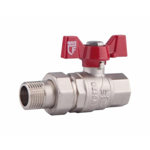 Кран шаровой SD Forte 1/2" прямой (SF220W15) в Харькове