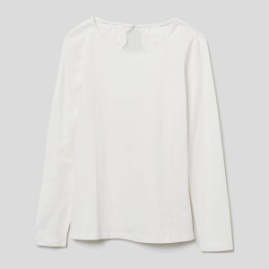 Лонгслив H&M XAZ138119SHWG L Молочный (DD8000002939010)