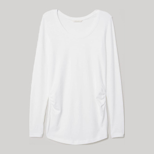 Лонгслив H&M XAZ145219TBDL XL Белый (DD8000003012101)