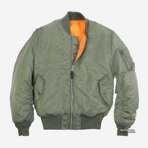 Бомбер двусторонний Alpha Industries MA-1 M Sage Green ТОП в Харькове