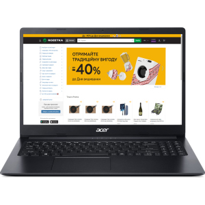 купити Ноутбук Acer Aspire 3 A315-34-C1DV (NX.HE3EU.05J) Charcoal Black