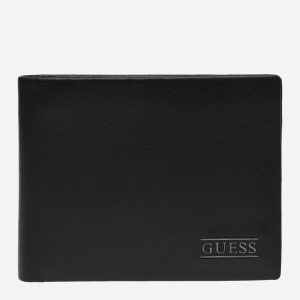 Гаманець чоловічий шкіряний Guess SM2509-LEA20 Black (7613395155359)