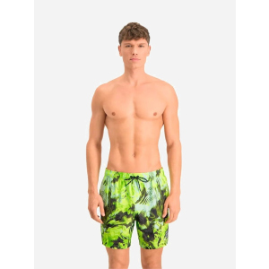 Шорты для купания Puma Swim Men Reflection Aop 93506002 XL Green Yellow (8720245051620) лучшая модель в Харькове