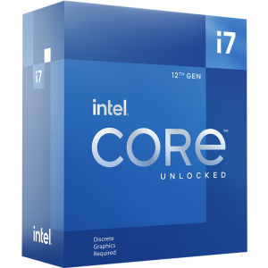 Процесор Intel Core i7-12700KF 3.6GHz/25MB (BX8071512700KF) s1700 BOX краща модель в Харкові