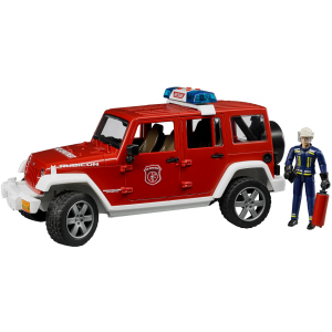 Пожежний джип Bruder Wrangler Unlimited Rubicon із фігуркою пожежного (02528) в Харкові