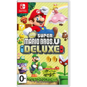 Гра New Super Mario Bros. U Deluxe для Nintendo Switch (Картридж, English version) (45496423810) краща модель в Харкові