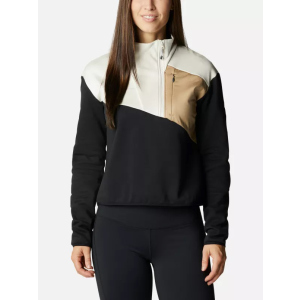 хороша модель Толстовка Columbia Lodge Hybrid Pullover 1959811-011 S Чорна з молочним (0194004592910)