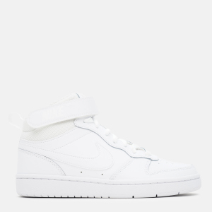 Кроссовки детские Nike Court Borough Mid 2 (Gs) CD7782-100 35 (4Y) Белые (193152386495) ТОП в Харькове