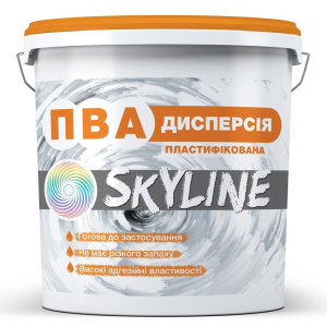 Дисперсия ПВА пластифицированная готовая к применению SkyLine 10 кг