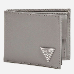 хорошая модель Кошелек мужской Guess Certosa Billfold W Sf W Cp SMCERTLEA24-GRY Серый (8000702444267)