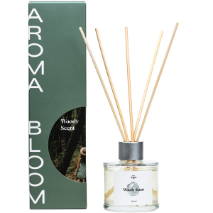 Аромадифузор для дому Aroma Bloom Woody scent Аромат лісу 100 мл (8690954163498) краща модель в Харкові