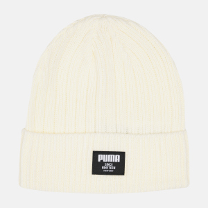 Шапка Puma Ribbed Classic Beanie 2283108 Слонова кістка (4064533034150) в Харкові