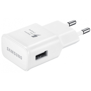 Мережевий зарядний пристрій Samsung EP-TA20EWECGRU+ Type-C Cable (1EA) White