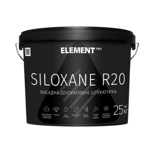 Фасадна штукатурка ELEMENT PRO SILOXANE R20 25 кг Прозора в Харкові