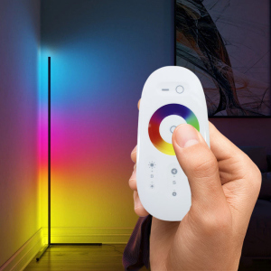 Кутовий світильник з підсвічуванням торшер Lesko YL6002 RGB+Пульт дистанційного керування підлоговий (F_7967-29272) ТОП в Харкові