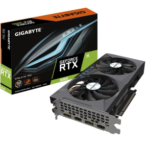 хороша модель Відеокарта Gigabyte GeForce RTX 3060 EAGLE OC 12GB GDDR6 (GVN3060EAGLEOC12GD)