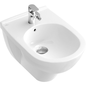 Біде підвісне VILLEROY&BOCH O.NOVO білий (без змішувача) 54600001 краща модель в Харкові