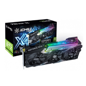 Видеокарта Inno3D GeForce RTX 3070 ICHILL X4 (Limited Hash Rate) (C30704-08D6X-1710VA35H)