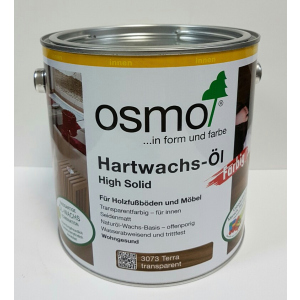 Масло с твердым воском цветное прозрачное OSMO HARTWACHS-ÖL Farbig 3073 - (терра) 2.5 л. в Харькове