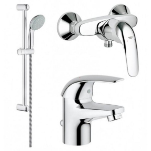 Набір змішувачів Grohe Euroeco 123232S