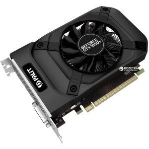 Видеокарта Palit GeForce GTX 1050 Ti StormX 4GB GDDR5 (NE5105T018G1-1070F) лучшая модель в Харькове