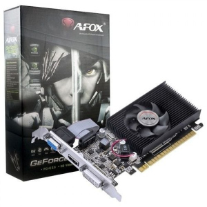 хороша модель Відеокарта AFOX, GeForce 210, 1Gb GDDR3, 64-bit, VGA/DVI/HDMI, 589/1000 MHz, Low Profile (AF210-1024D3L8)