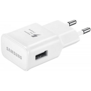 купити Зарядний пристрій Samsung 2A + Type-C Cable (Fast Charging) White (EP-TA20EWECGRU)