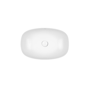 Раковина-чаша Qtap Cardinal 600х380 White з донним клапаном QT04117060TW краща модель в Харкові