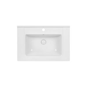 Раковина Qtap Albatross Q 700х480 White з донним клапаном QT01115070QW краща модель в Харкові