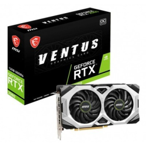 хорошая модель Видеокарта MSI GeForce RTX2060 12Gb VENTUS OC (RTX 2060 VENTUS 12G OC)