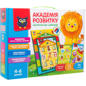 Магнитная игра Vladi Toys Свойства и признаки (укр) (VT5412-03) (4820234760350)