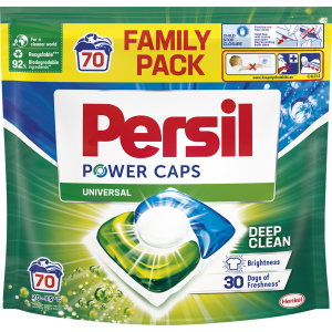 Капсулы для стирки Persil Power Caps Универсал Doy 70 шт (9000101536560) лучшая модель в Харькове