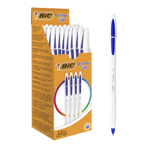 Набір кулькових ручок BIC Cristal Up Синій 1.2 мм 20 шт (3086123494725) ТОП в Харкові