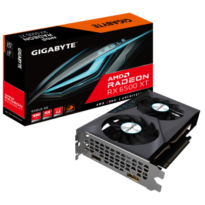 Відеокарта GIGABYTE Radeon RX 6500 XT 4Gb EAGLE (GV-R65XTEAGLE-4GD) краща модель в Харкові